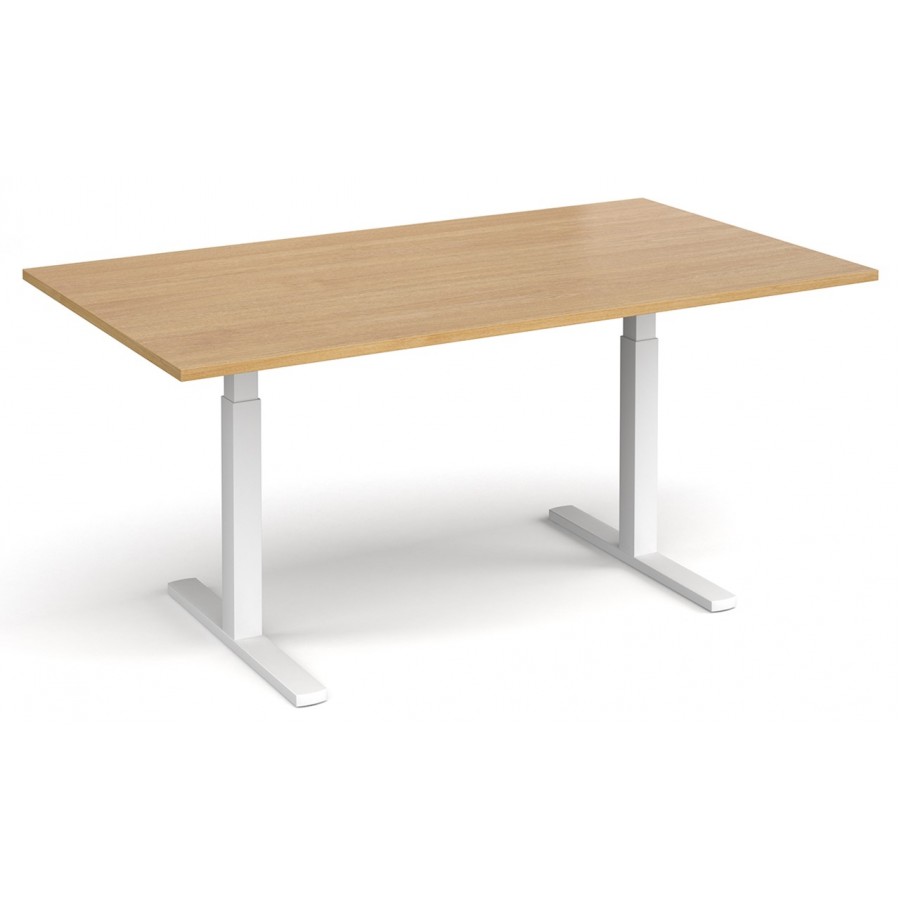 Elev8 Height Adjustable Rectangular Boardroom Table